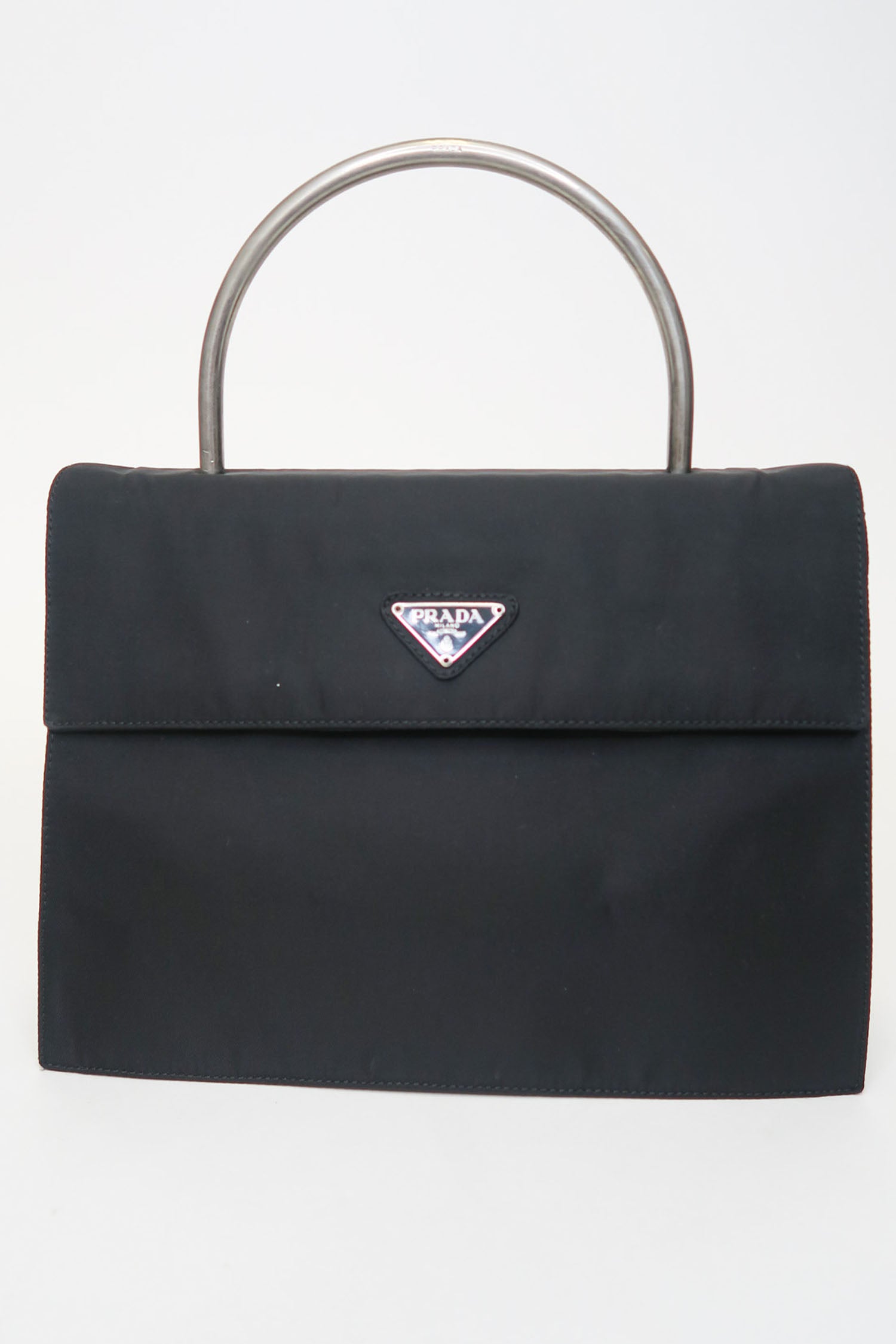 Prada handle bag deals