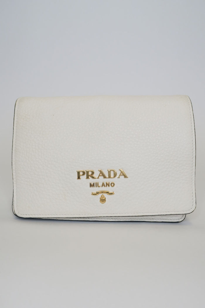 Prada Vitello Daino Accordion Crossbody Bag