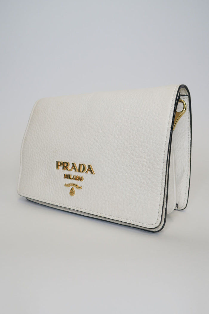 Prada Vitello Daino Accordion Crossbody Bag