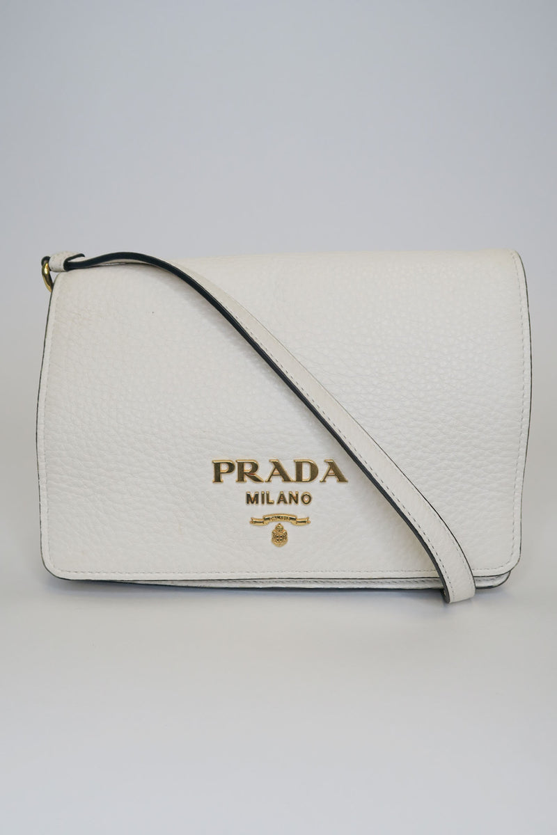 Prada Vitello Daino Accordion Crossbody Bag