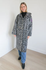 Proenza Schouler Printed Long Raincoat sz XS/S