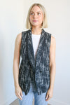 Rag & Bone Tweed Pattern Vest sz 4