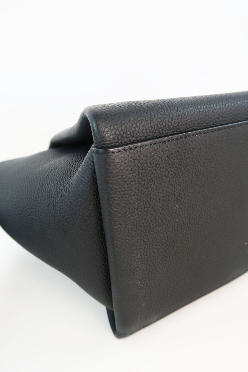 The Row Pebbled Calfskin TR1 Shoulder Bag