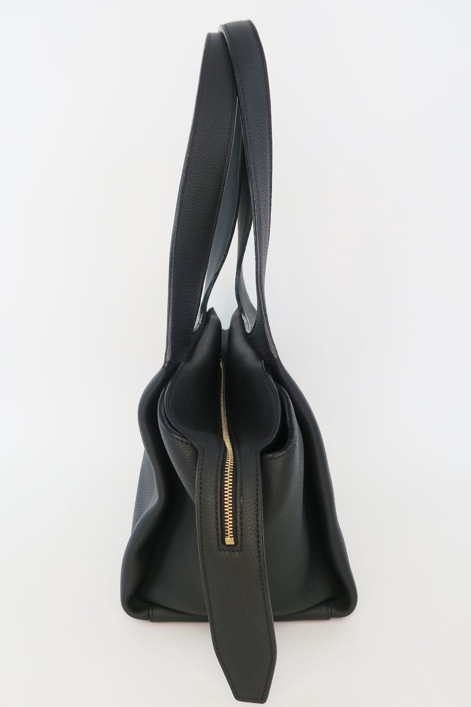 The Row Pebbled Calfskin TR1 Shoulder Bag – The Find Studio