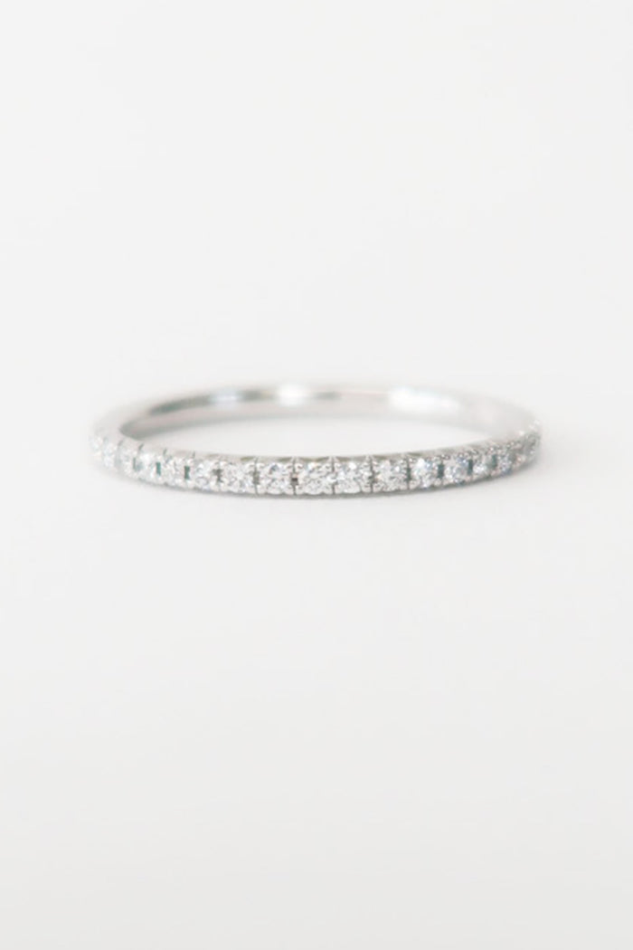 Tiffany & Co. Platinum Diamond Full Eternity Ring