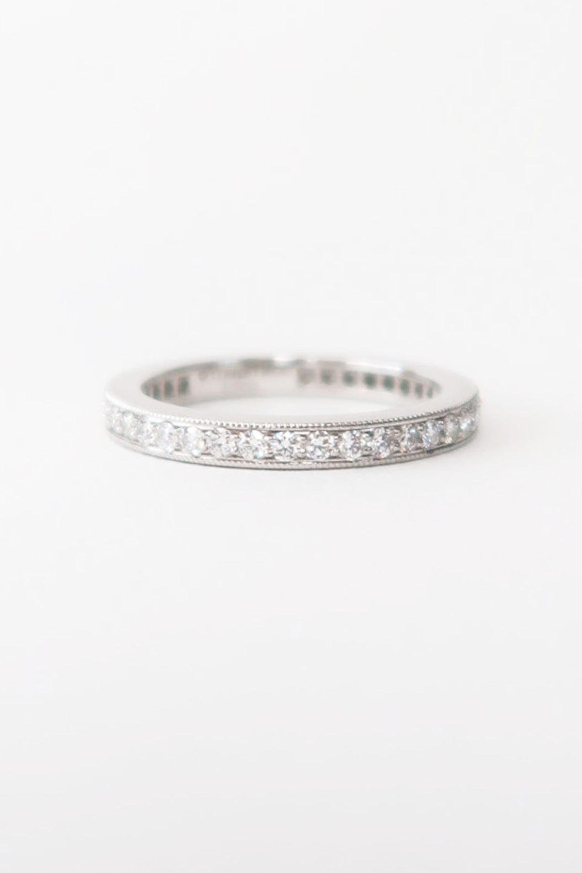 Tiffany & Co. Platinum Diamond Eternity Band