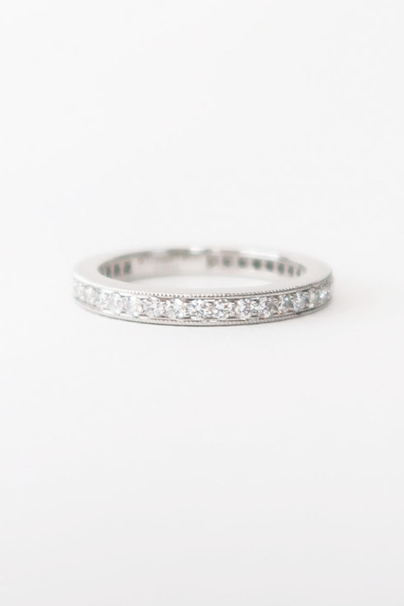 Tiffany & Co. Platinum Diamond Eternity Band