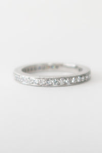 Tiffany & Co. Platinum Diamond Eternity Band