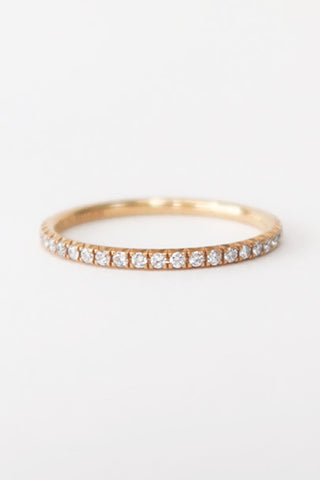 Tiffany & Co. 18K Diamond Full Eternity Ring