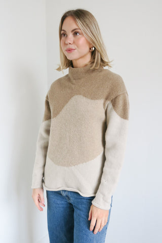 Theory Wool Mock Neck Sweater sz S - Designer Sweaters at The Find Luxury Resale - Vancouver, Canada