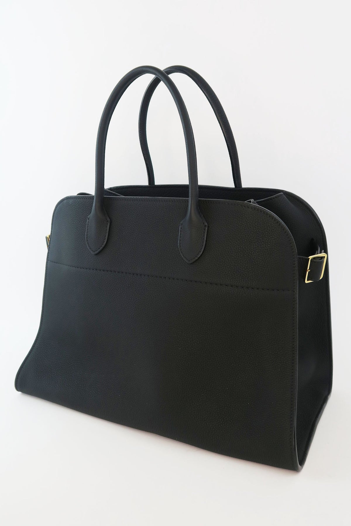 The Row Leather Margaux 15 Handle Bag