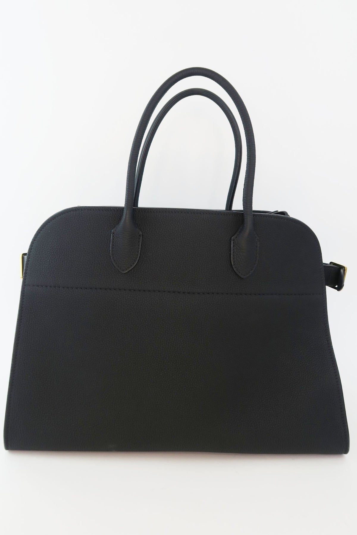 The Row Leather Margaux 15 Handle Bag