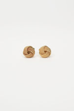 Tiffany & Co. 18K Twist Knot Stud Earrings