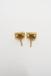 Versace Greca Stud Earrings