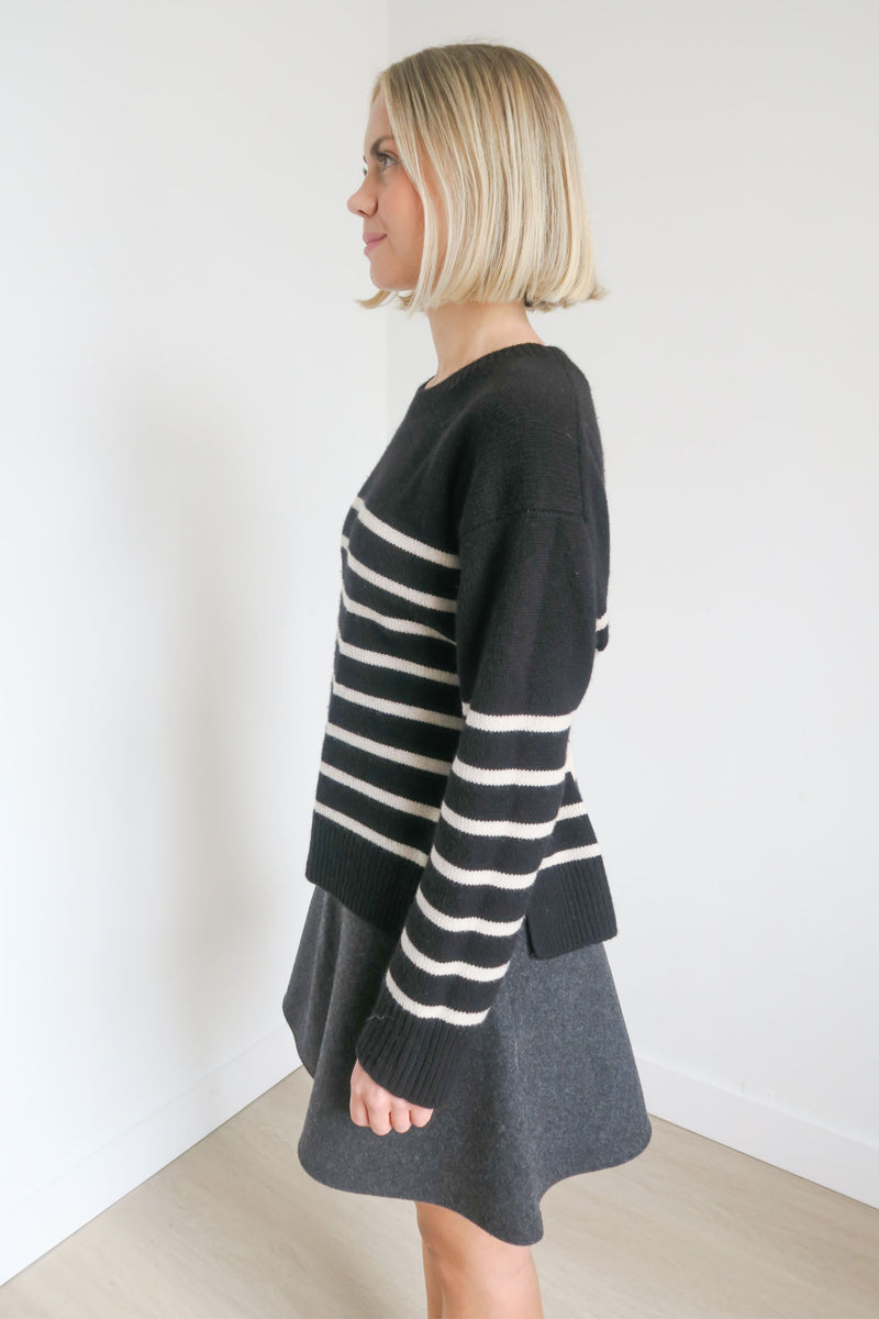 Vince Cashmere Striped Sweater sz S