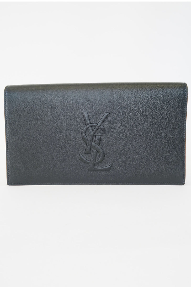 Saint Laurent Leather Clutch