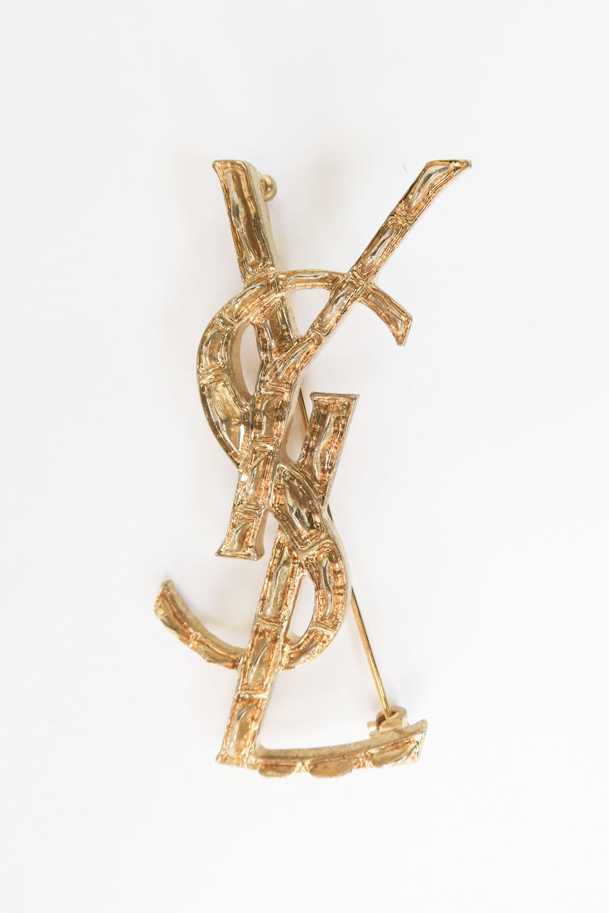 Saint Laurent Cassandre YSL Brooch