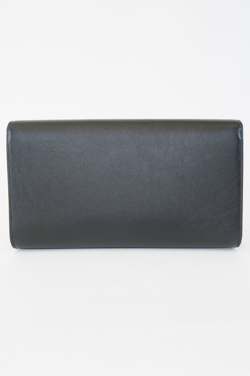 Saint Laurent Leather Clutch