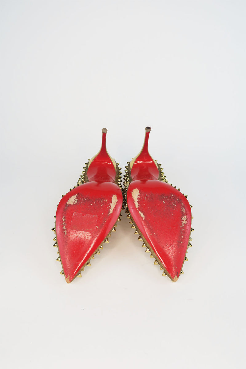 Christian Louboutin Studded Accents Pumps sz 37.5