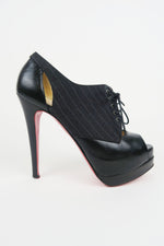 Christian Louboutin Pinstripe Pumps sz 36.5