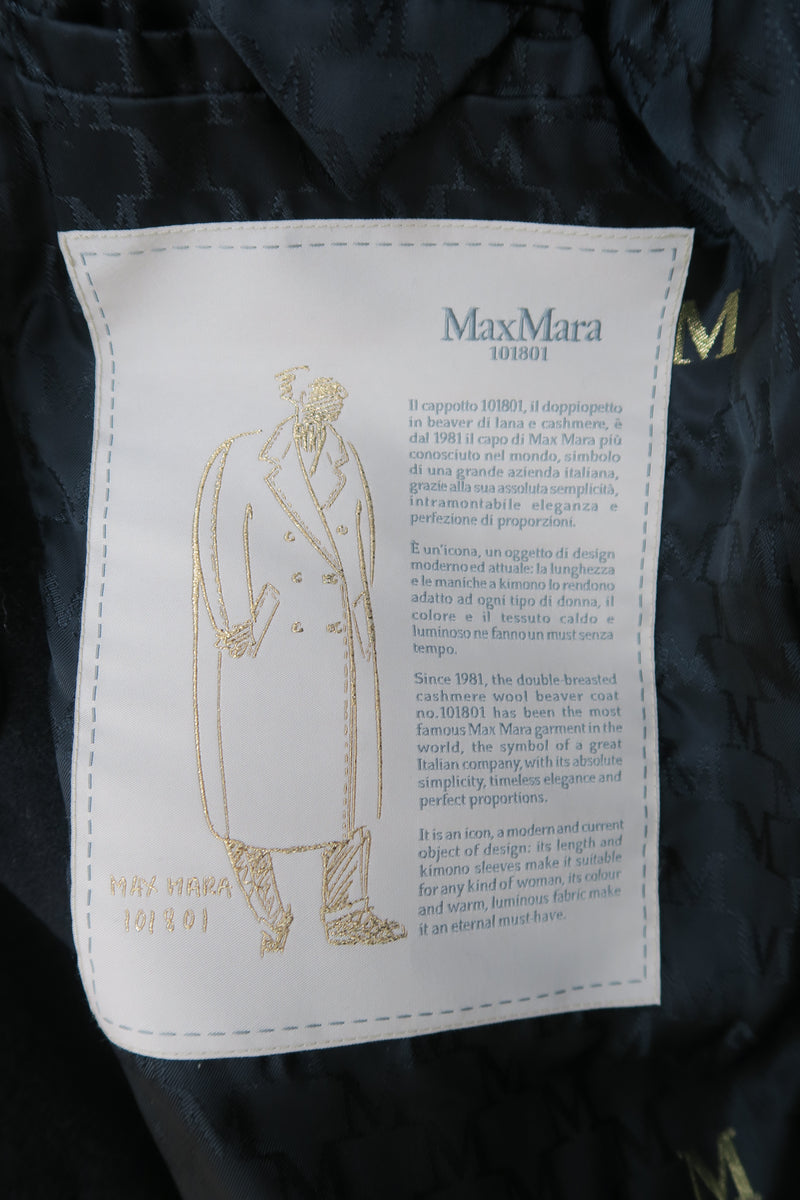 Max Mara 101801 Icon Coat sz 0