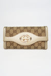 Gucci GG Canvas Continental Wallet