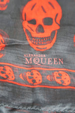 Alexander McQueen Silk Skull Printed Scarf