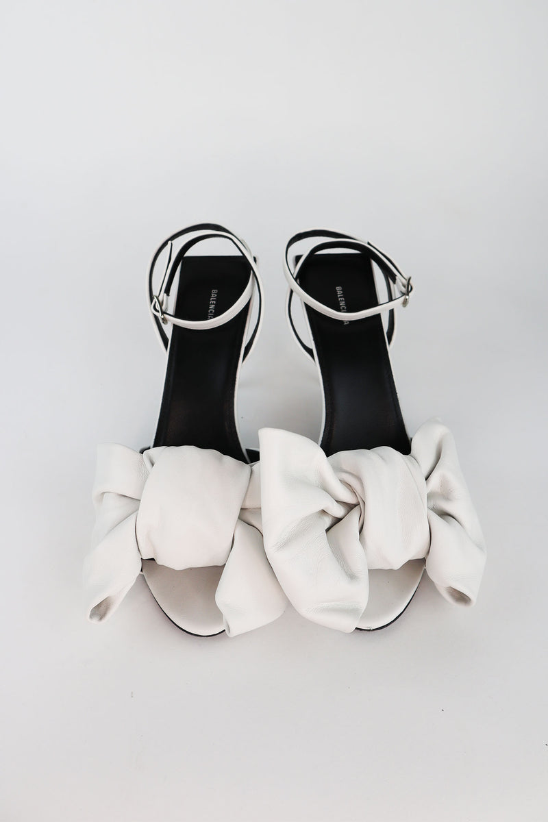 Balenciaga Bow Leaher Sandals sz 38.5