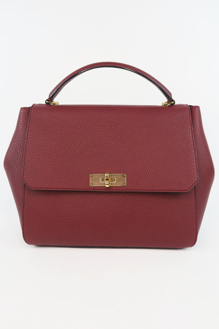 Bally Leather Handle Bag