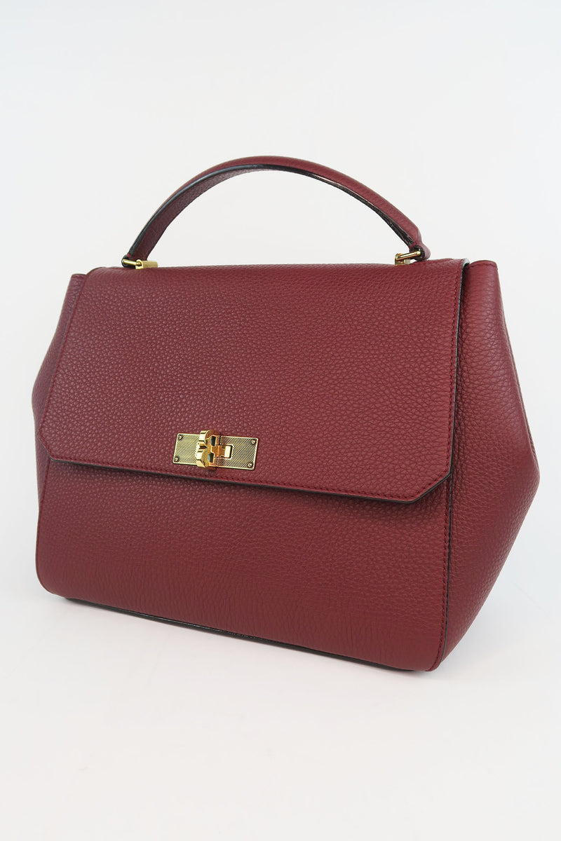 Bally Leather Handle Bag