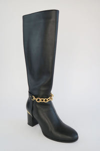 Burberry Leather Riding Boots sz 37