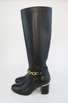 Burberry Leather Riding Boots sz 37