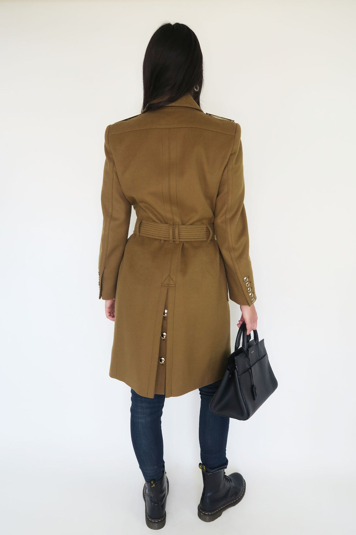 Burberry London Wool Coat sz 8