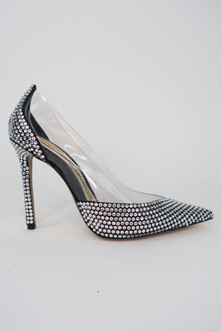 Alexandre Vauthier Crystal PVC Pumps sz 38.5 - Designer Pumps at The Find Luxury Resale - Vancouver, Canada