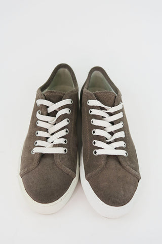 Woman by Common Projects Suede Sneakers sz 36 - Designer Sneakers at The Find Luxury Resale - Vancouver, Canada