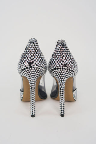 Alexandre Vauthier Crystal PVC Pumps sz 38.5 - Designer Pumps at The Find Luxury Resale - Vancouver, Canada