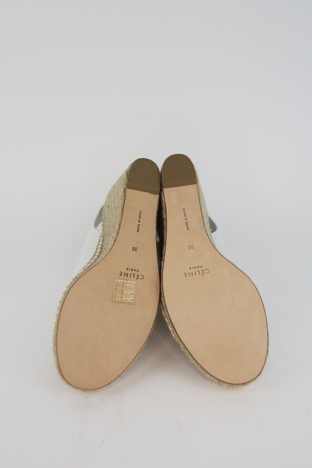 Celine Leather Espadrilles sz 36