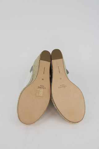 Celine Leather Espadrilles sz 36