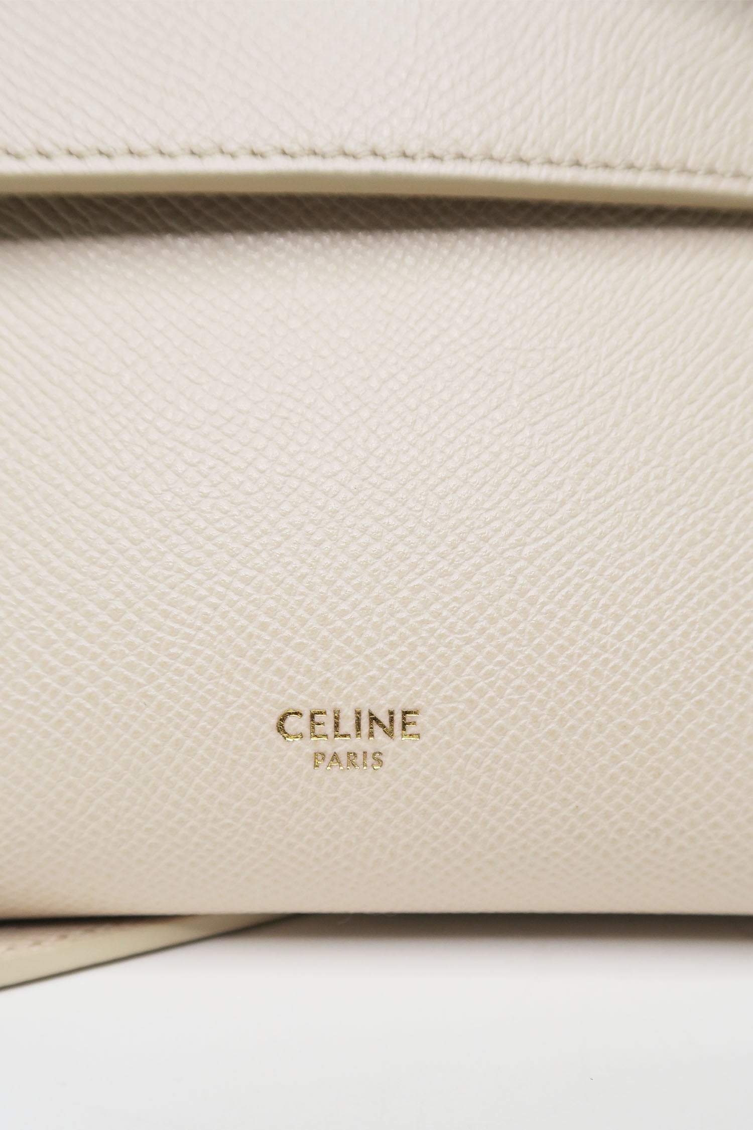 Celine belt bag logo best sale