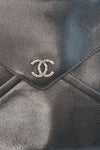 Chanel CC Caviar Envelope Clutch