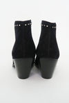 Celine Suede Studded Accents Western Boots sz 36