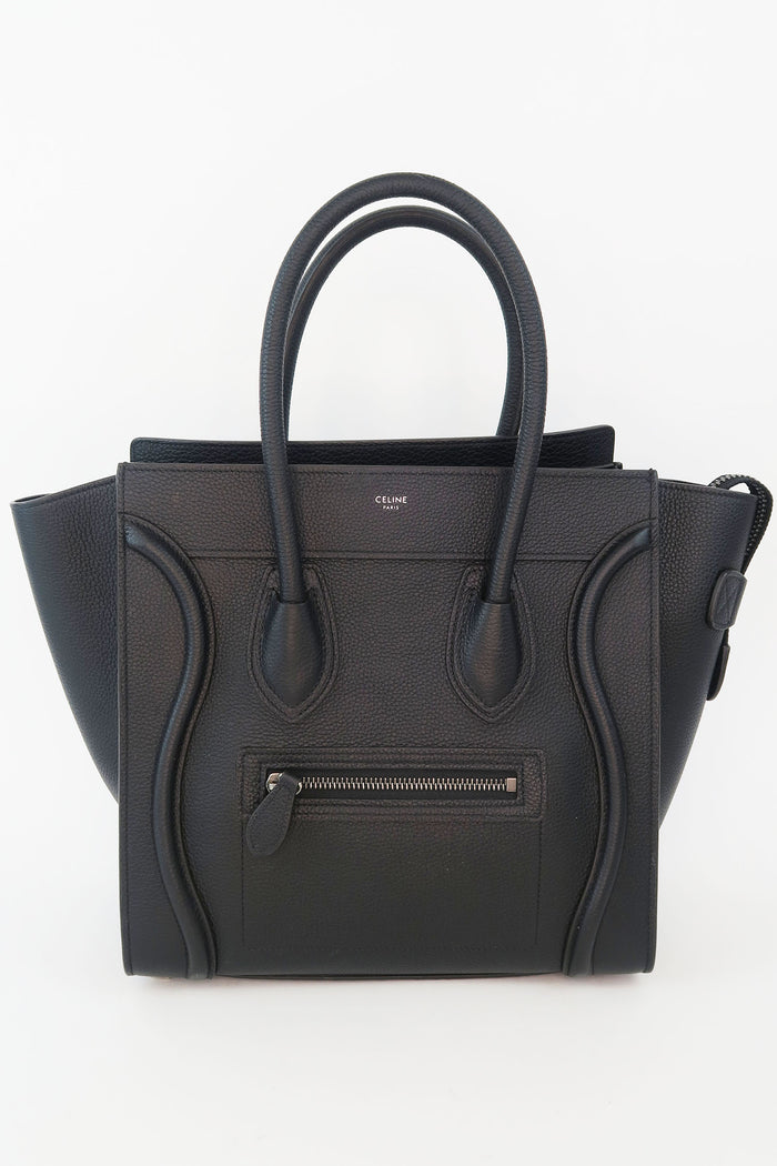 Celine Black Micro Luggage