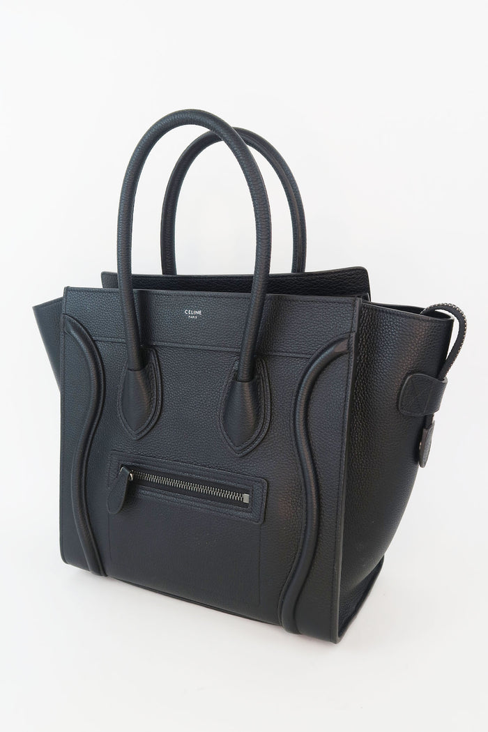 Celine Black Micro Luggage