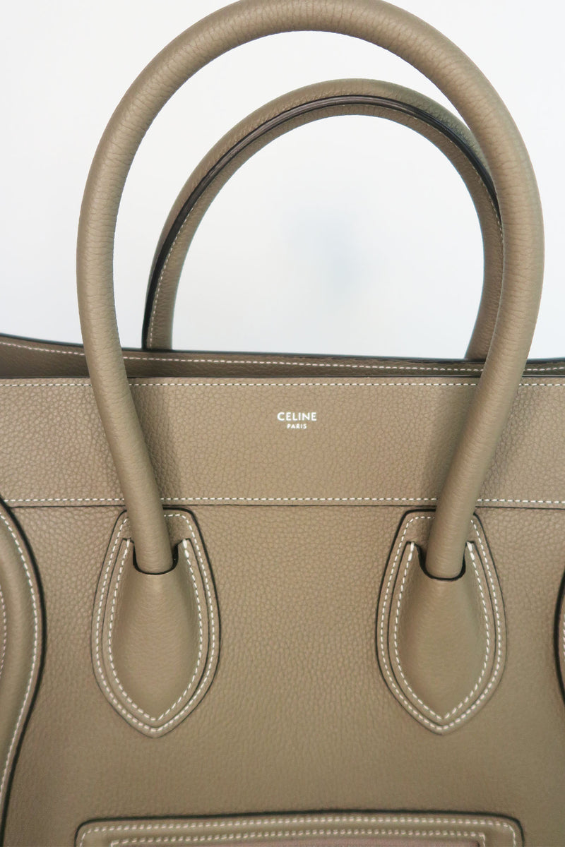 Celine Mini Luggage Taupe - New!