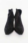 Celine Suede Studded Accents Western Boots sz 36