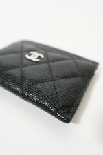 Chanel Black Caviar CC Card Holder