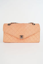 Chanel Python Single Flap Bag