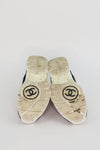 Chanel Suede Printed Sneakers sz 36