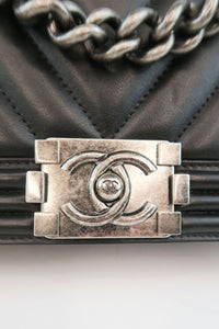 Chanel Medium Chevron Boy Bag