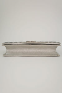 Chanel Crystal Embellished Clutch w/ Chain